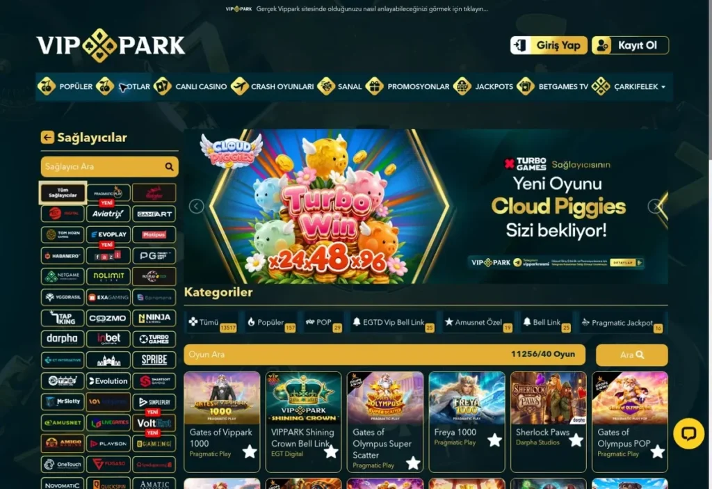 Vippark Slotlar